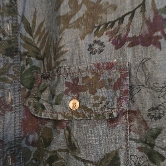 Top shop Denim top - Picture 3 of 4